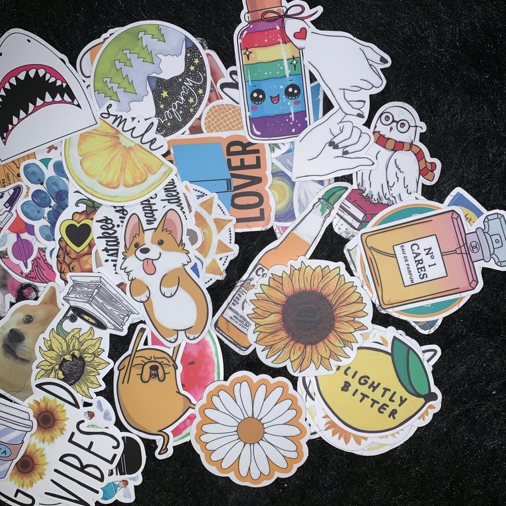 Cute Fun Stickers (10 pcs)